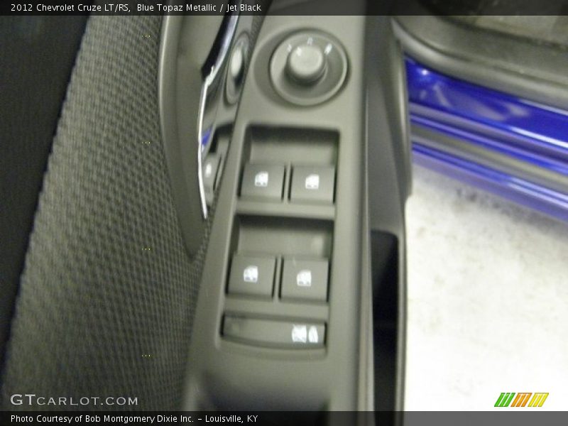 Blue Topaz Metallic / Jet Black 2012 Chevrolet Cruze LT/RS