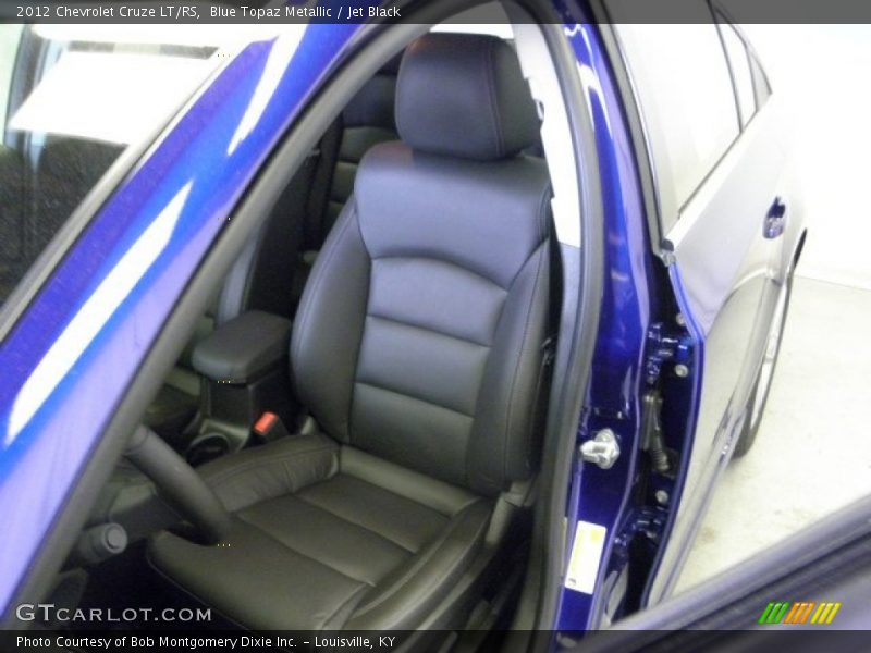 Blue Topaz Metallic / Jet Black 2012 Chevrolet Cruze LT/RS