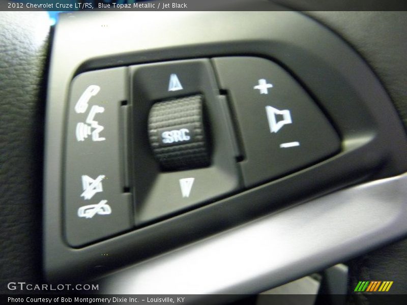 Blue Topaz Metallic / Jet Black 2012 Chevrolet Cruze LT/RS
