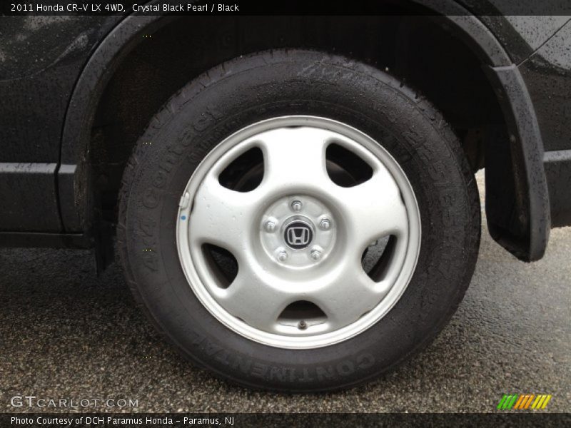 Crystal Black Pearl / Black 2011 Honda CR-V LX 4WD