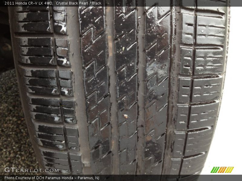 Crystal Black Pearl / Black 2011 Honda CR-V LX 4WD