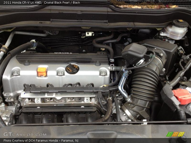 Crystal Black Pearl / Black 2011 Honda CR-V LX 4WD