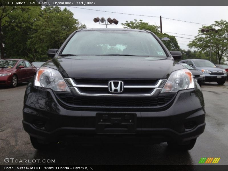 Crystal Black Pearl / Black 2011 Honda CR-V LX 4WD