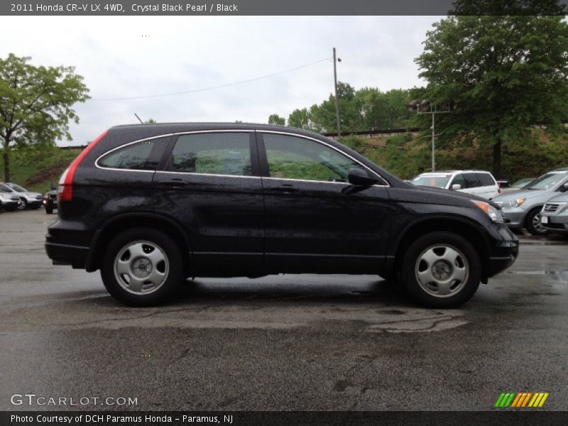 Crystal Black Pearl / Black 2011 Honda CR-V LX 4WD