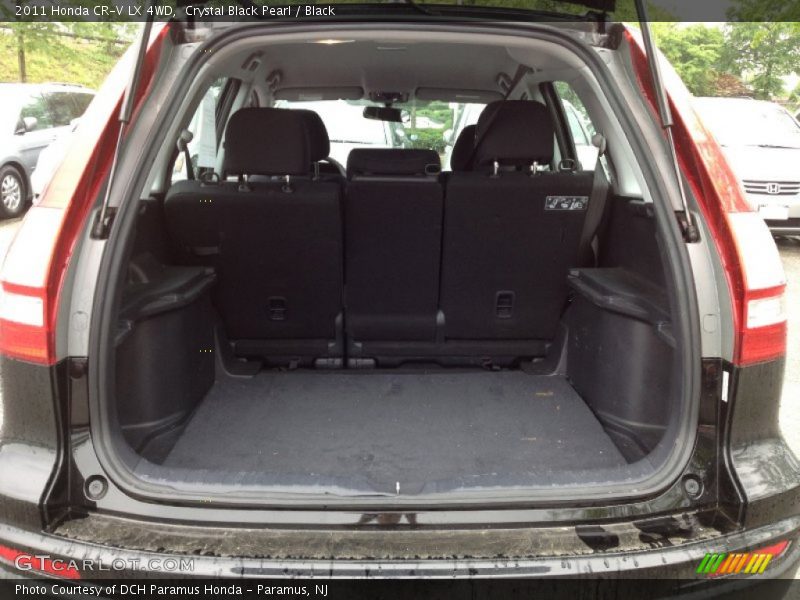 Crystal Black Pearl / Black 2011 Honda CR-V LX 4WD