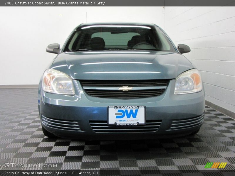 Blue Granite Metallic / Gray 2005 Chevrolet Cobalt Sedan