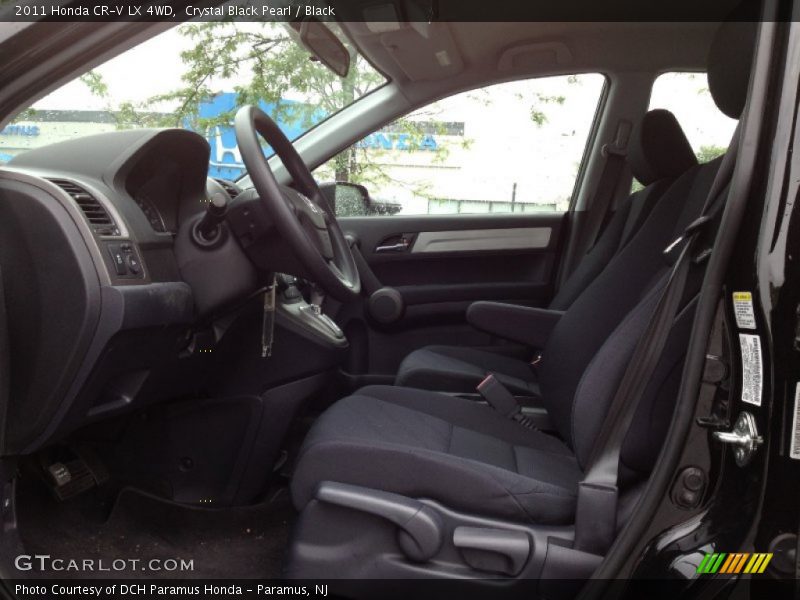Crystal Black Pearl / Black 2011 Honda CR-V LX 4WD