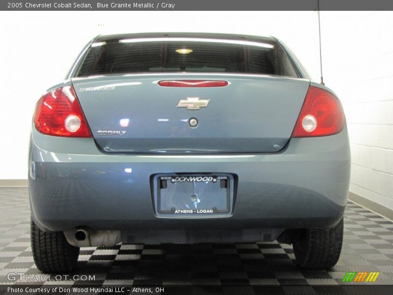 Blue Granite Metallic / Gray 2005 Chevrolet Cobalt Sedan