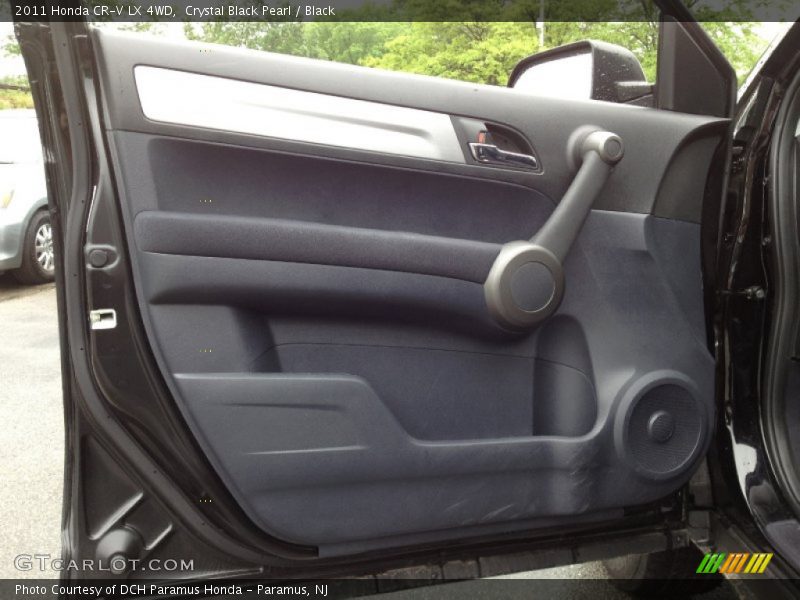 Crystal Black Pearl / Black 2011 Honda CR-V LX 4WD