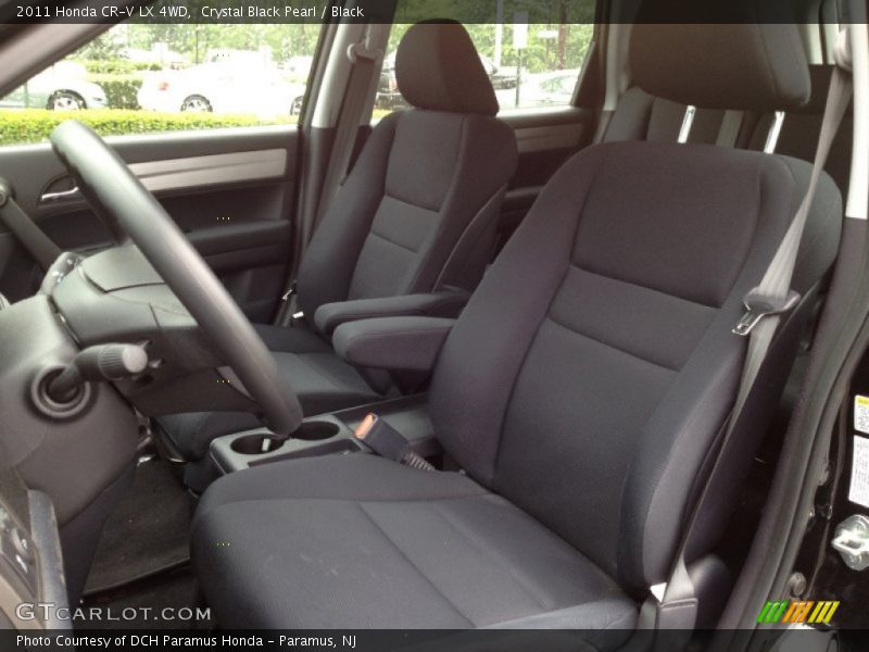 Crystal Black Pearl / Black 2011 Honda CR-V LX 4WD