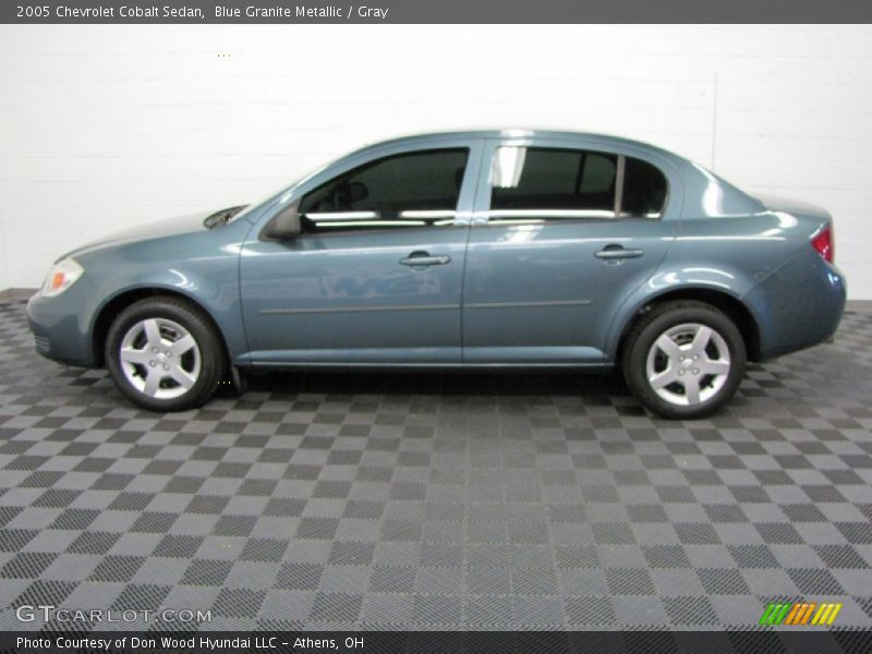 Blue Granite Metallic / Gray 2005 Chevrolet Cobalt Sedan