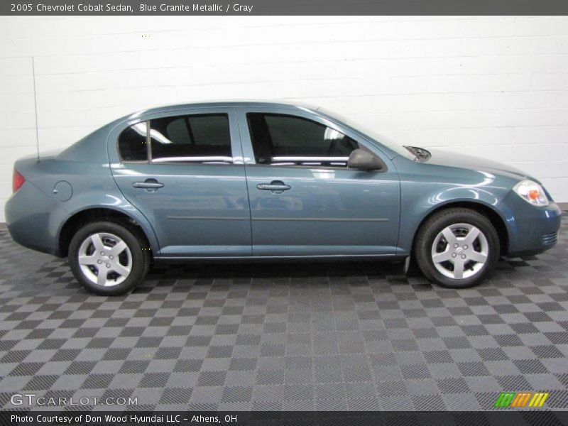 Blue Granite Metallic / Gray 2005 Chevrolet Cobalt Sedan