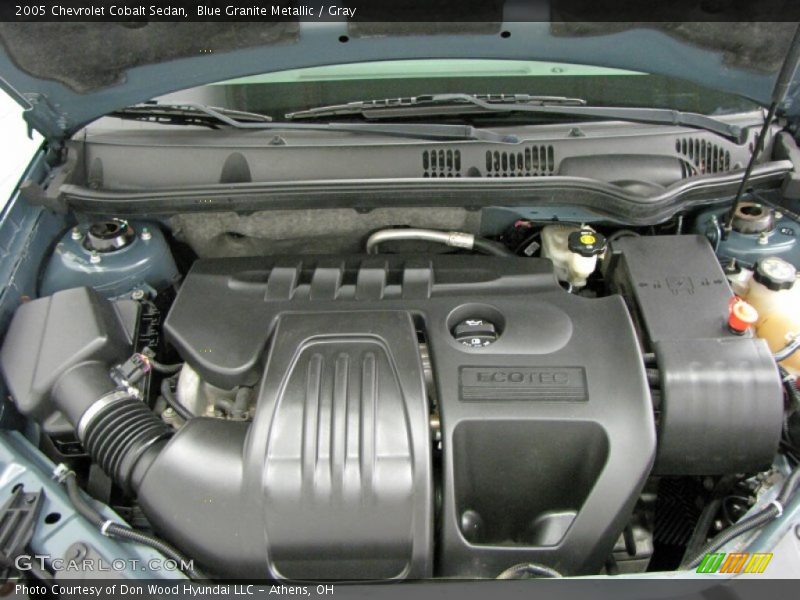 Blue Granite Metallic / Gray 2005 Chevrolet Cobalt Sedan