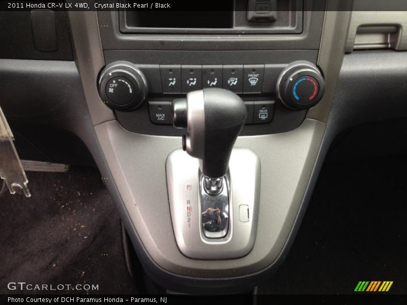 Crystal Black Pearl / Black 2011 Honda CR-V LX 4WD