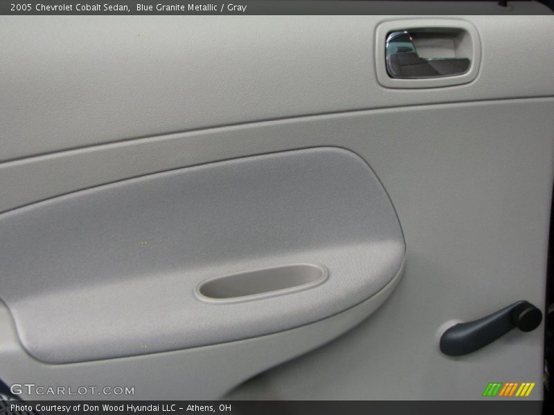 Blue Granite Metallic / Gray 2005 Chevrolet Cobalt Sedan