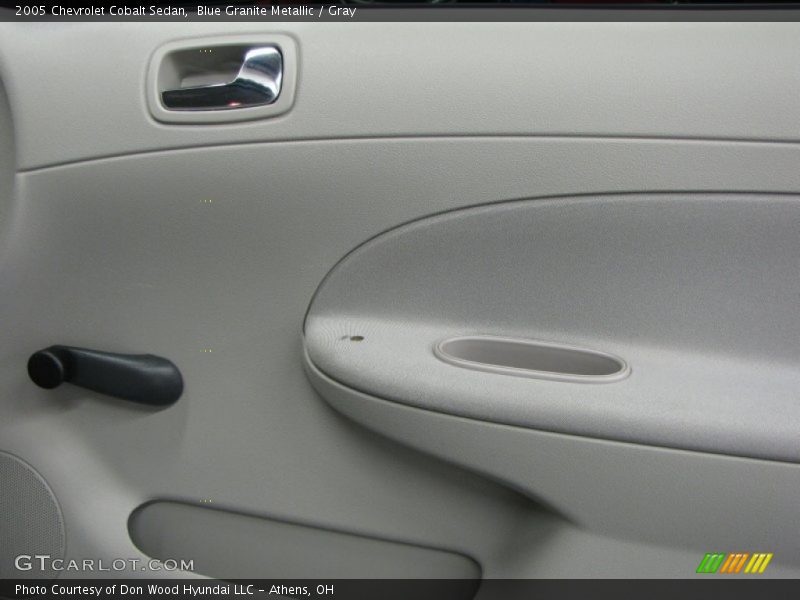 Blue Granite Metallic / Gray 2005 Chevrolet Cobalt Sedan