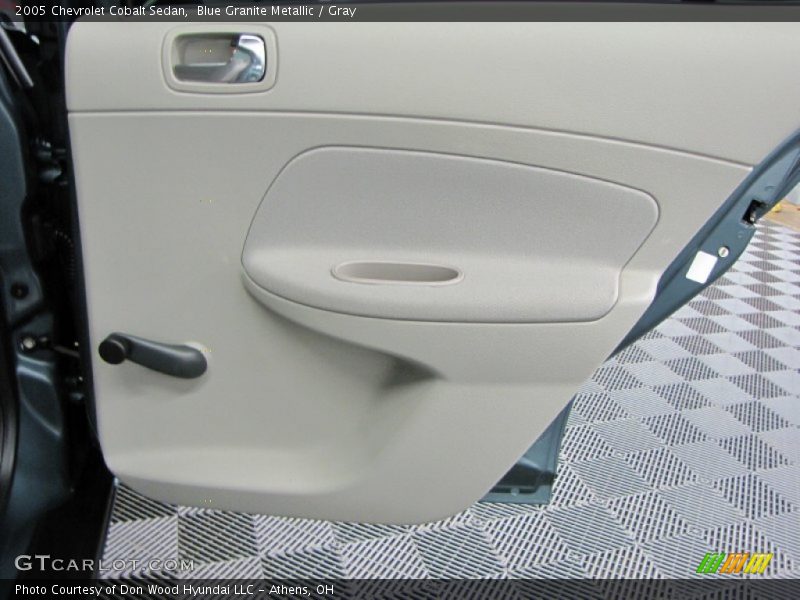 Blue Granite Metallic / Gray 2005 Chevrolet Cobalt Sedan