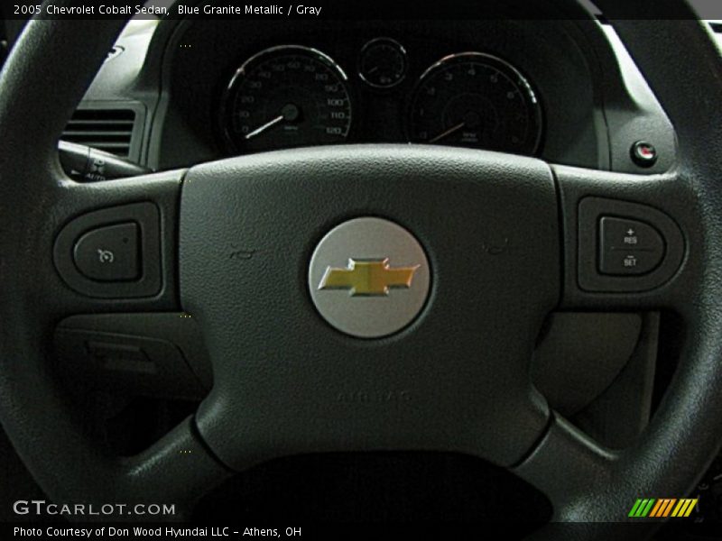 Blue Granite Metallic / Gray 2005 Chevrolet Cobalt Sedan