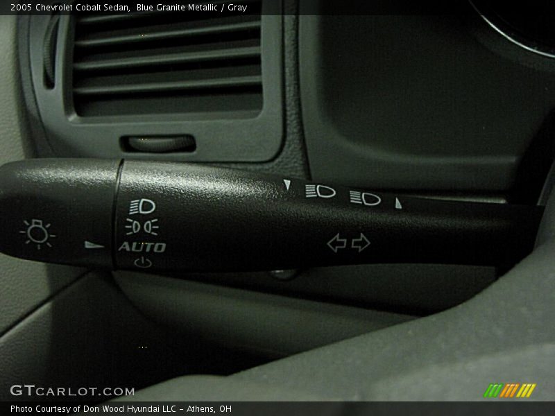 Blue Granite Metallic / Gray 2005 Chevrolet Cobalt Sedan