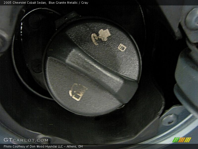Blue Granite Metallic / Gray 2005 Chevrolet Cobalt Sedan