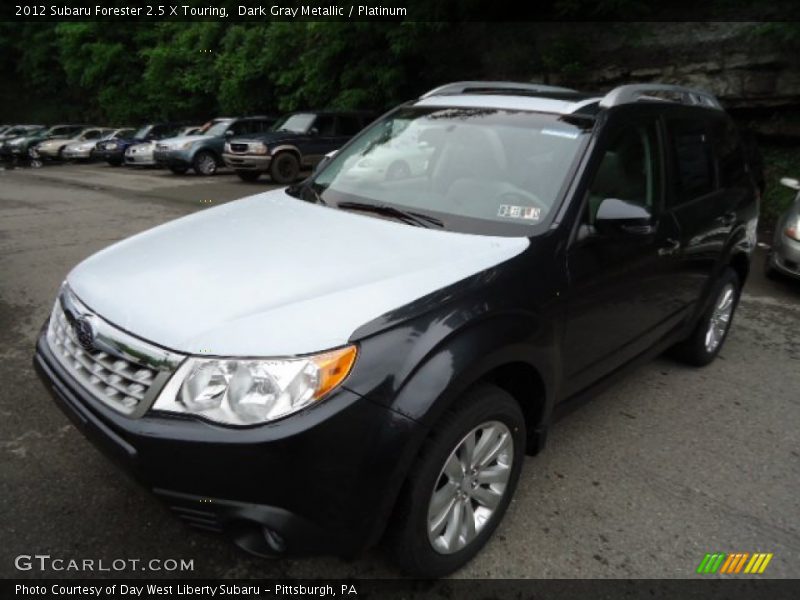 Dark Gray Metallic / Platinum 2012 Subaru Forester 2.5 X Touring
