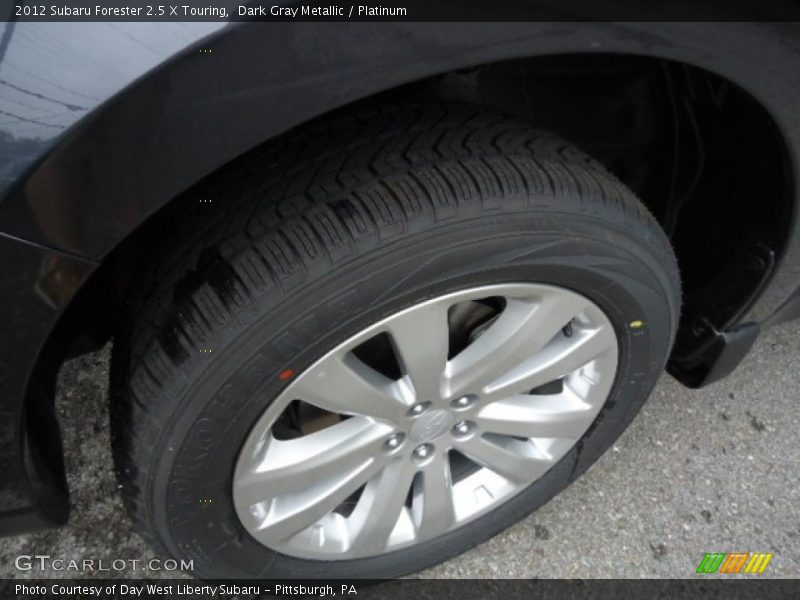 Dark Gray Metallic / Platinum 2012 Subaru Forester 2.5 X Touring