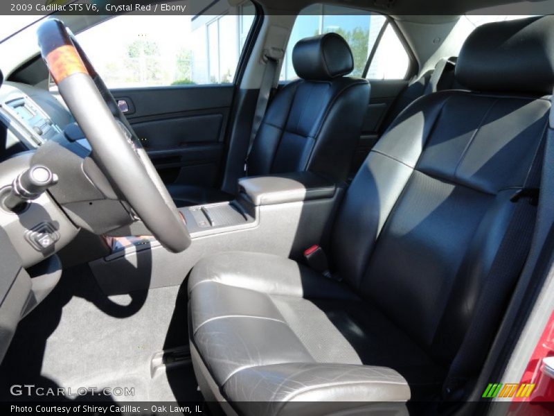 Crystal Red / Ebony 2009 Cadillac STS V6