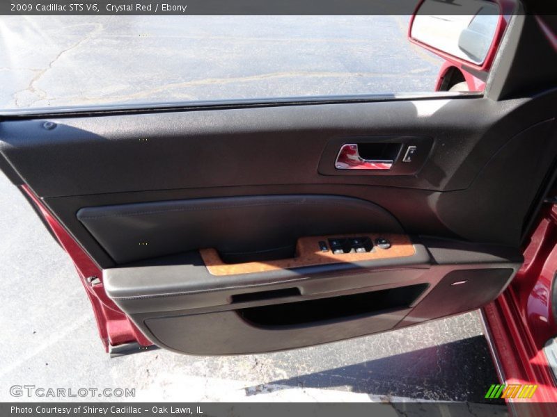 Crystal Red / Ebony 2009 Cadillac STS V6