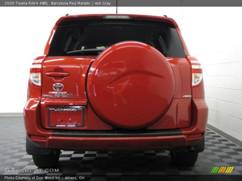 Barcelona Red Metallic / Ash Gray 2009 Toyota RAV4 4WD