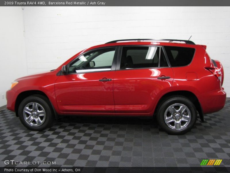 Barcelona Red Metallic / Ash Gray 2009 Toyota RAV4 4WD