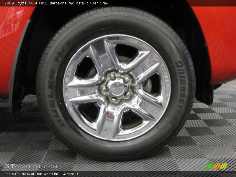 Barcelona Red Metallic / Ash Gray 2009 Toyota RAV4 4WD