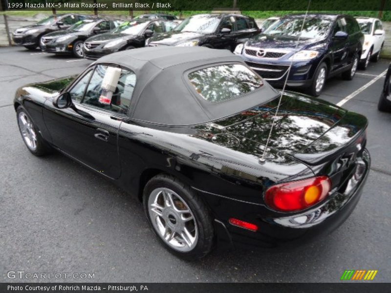 Brilliant Black / Black 1999 Mazda MX-5 Miata Roadster