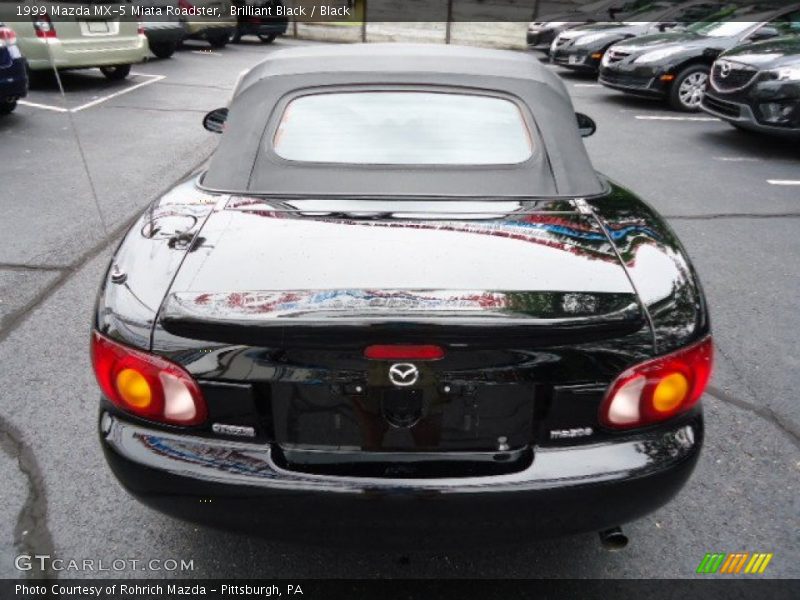 Brilliant Black / Black 1999 Mazda MX-5 Miata Roadster