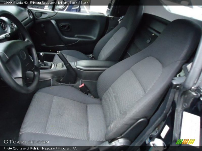 Brilliant Black / Black 1999 Mazda MX-5 Miata Roadster
