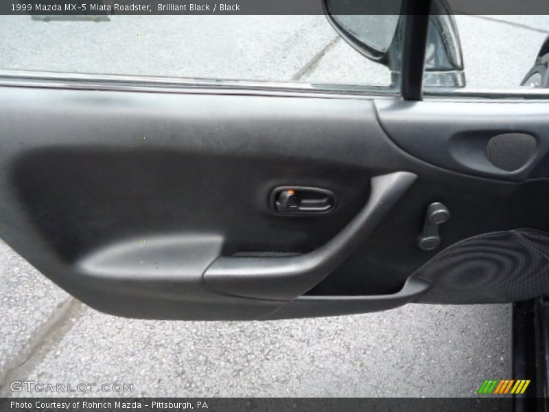 Brilliant Black / Black 1999 Mazda MX-5 Miata Roadster