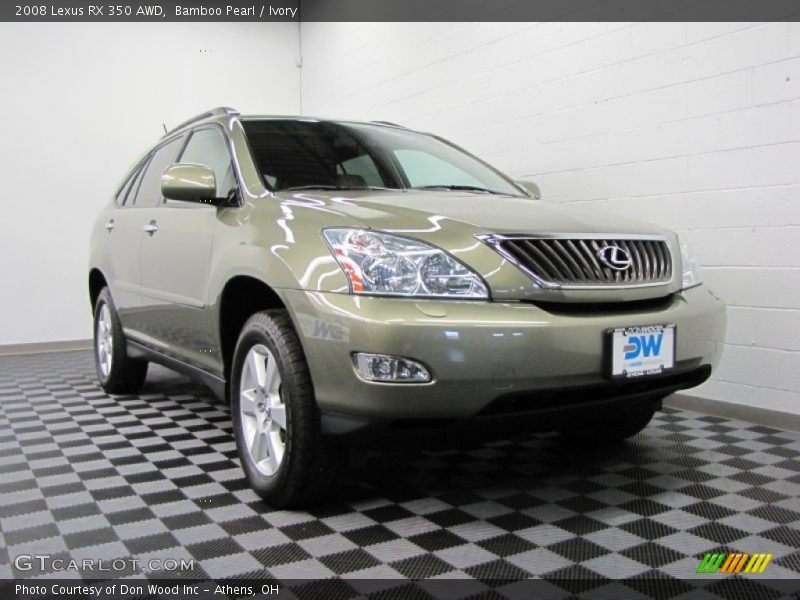 Bamboo Pearl / Ivory 2008 Lexus RX 350 AWD