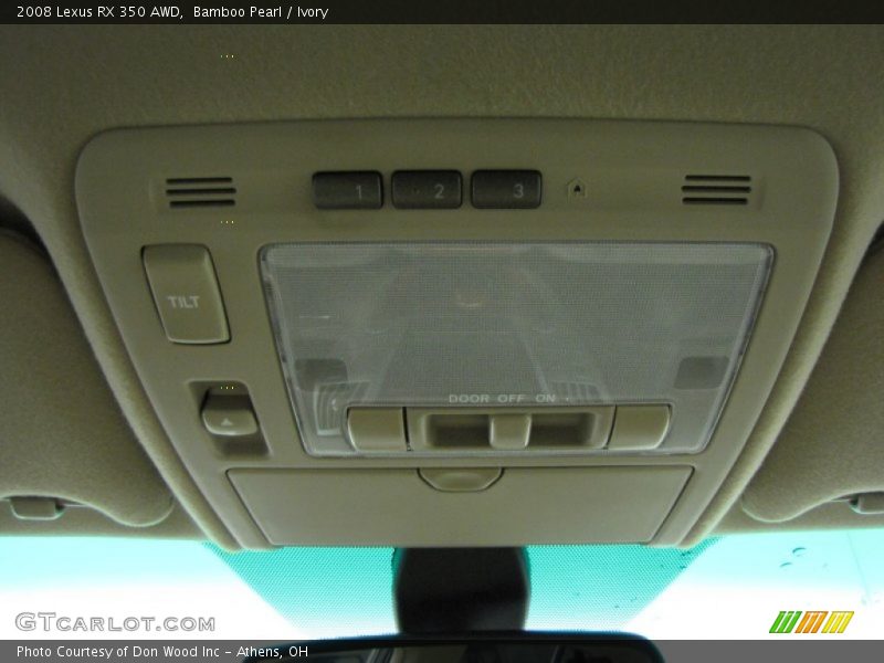 Bamboo Pearl / Ivory 2008 Lexus RX 350 AWD