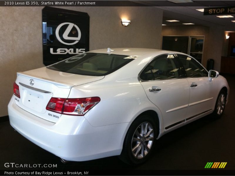 Starfire White Pearl / Parchment 2010 Lexus ES 350