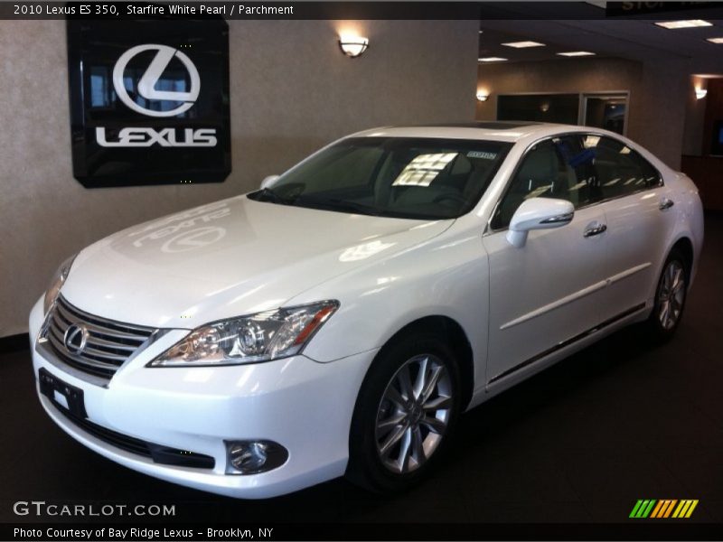 Starfire White Pearl / Parchment 2010 Lexus ES 350