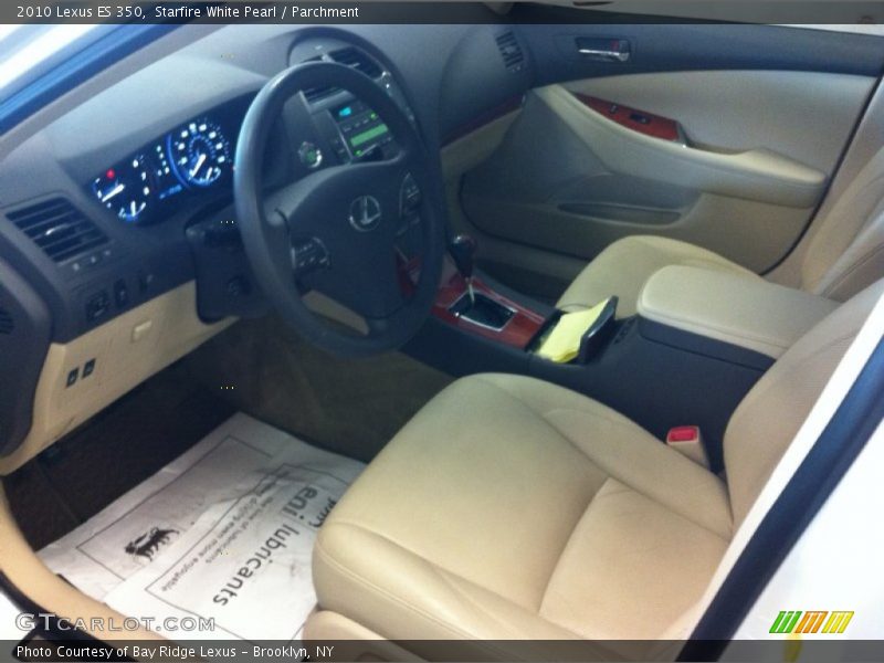 Starfire White Pearl / Parchment 2010 Lexus ES 350