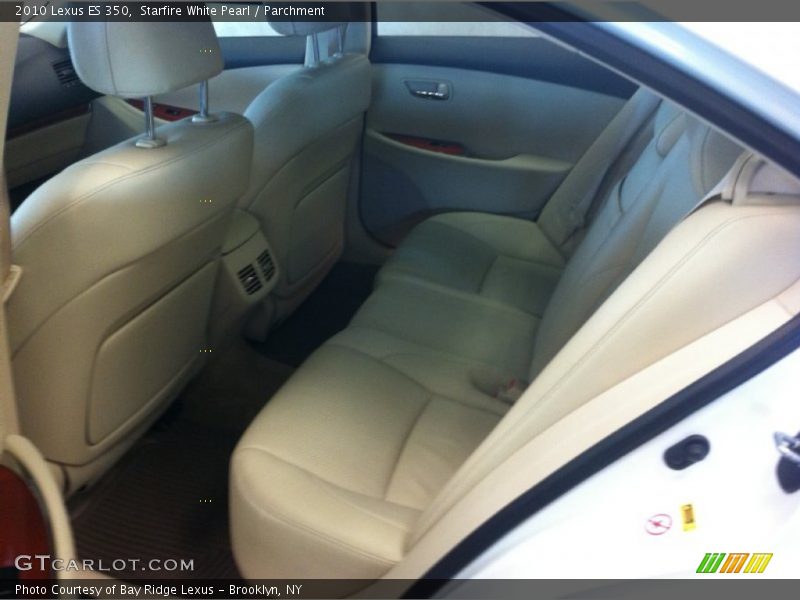 Starfire White Pearl / Parchment 2010 Lexus ES 350
