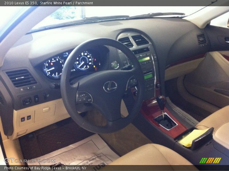 Starfire White Pearl / Parchment 2010 Lexus ES 350