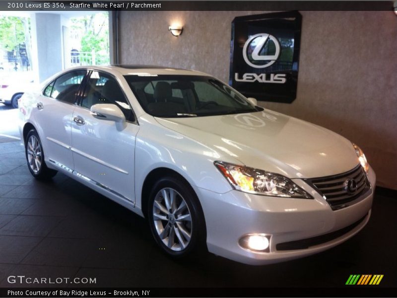 Starfire White Pearl / Parchment 2010 Lexus ES 350