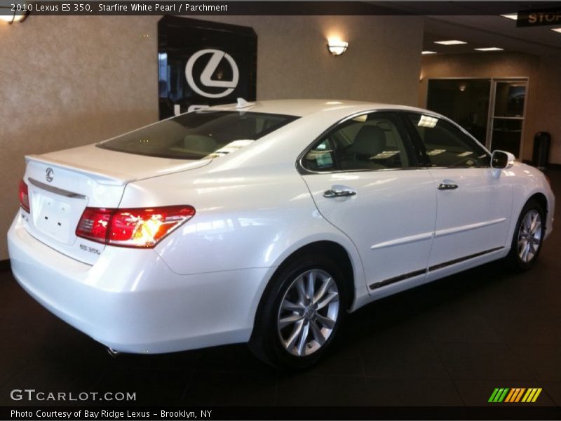 Starfire White Pearl / Parchment 2010 Lexus ES 350