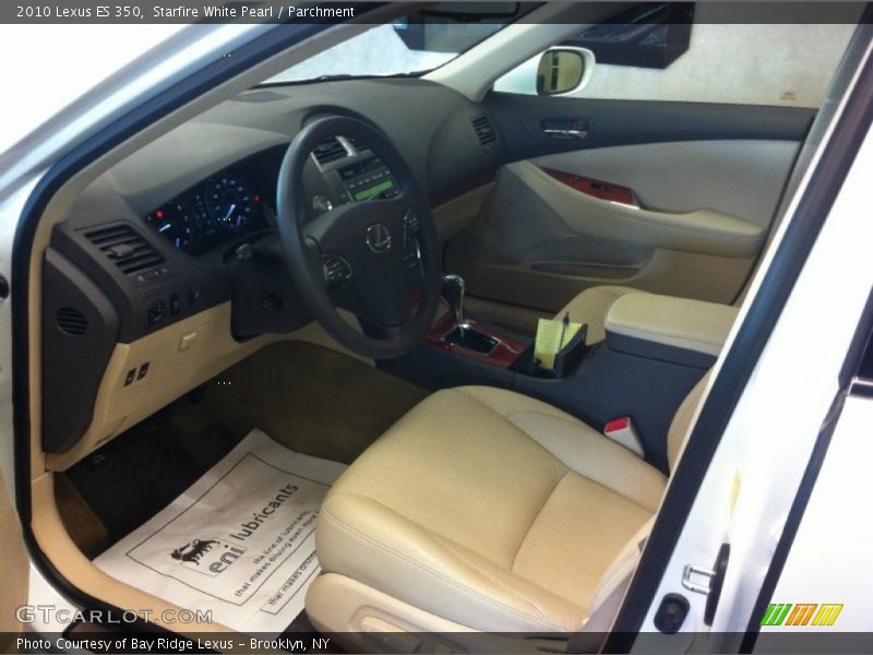 Starfire White Pearl / Parchment 2010 Lexus ES 350