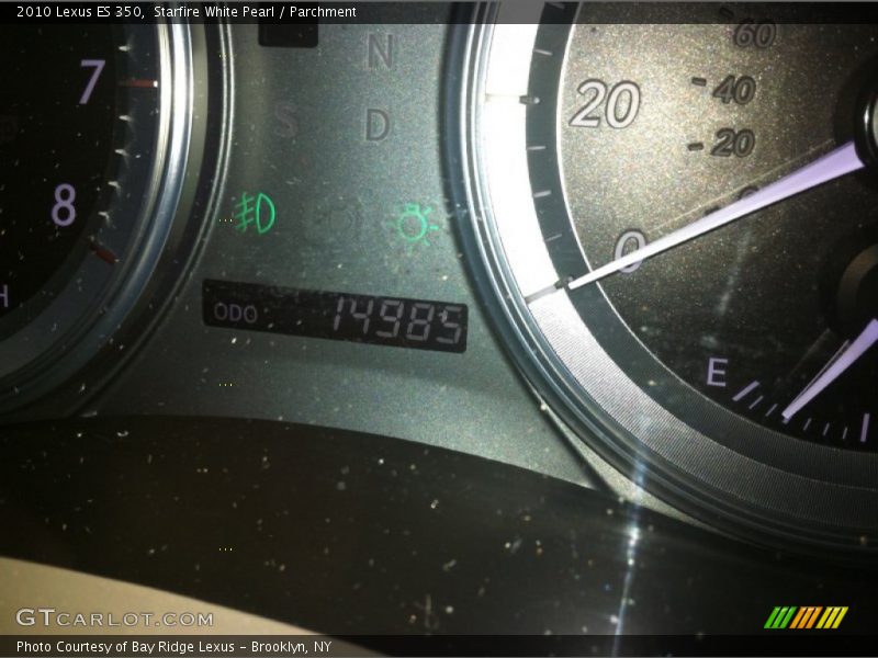 Starfire White Pearl / Parchment 2010 Lexus ES 350