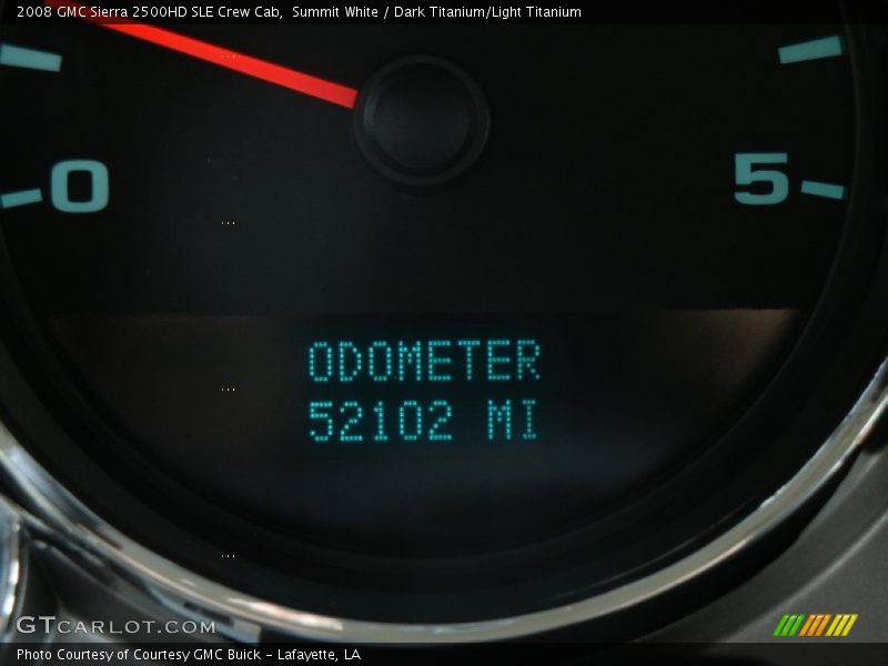 Summit White / Dark Titanium/Light Titanium 2008 GMC Sierra 2500HD SLE Crew Cab