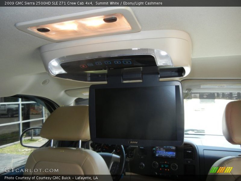 Summit White / Ebony/Light Cashmere 2009 GMC Sierra 2500HD SLE Z71 Crew Cab 4x4