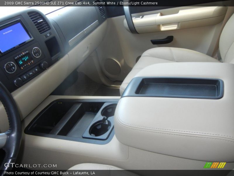 Summit White / Ebony/Light Cashmere 2009 GMC Sierra 2500HD SLE Z71 Crew Cab 4x4