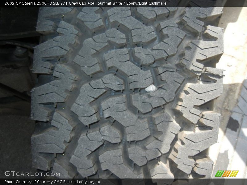 Summit White / Ebony/Light Cashmere 2009 GMC Sierra 2500HD SLE Z71 Crew Cab 4x4